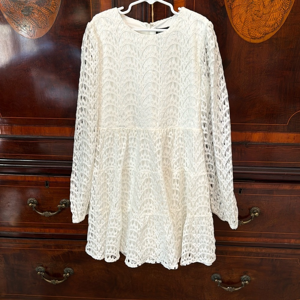Bardot Junior ivory Dress size 14